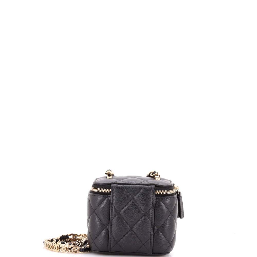 Chanel Tiny Cc Link Vanity Case With #205285C34B - Picture 4 of 8